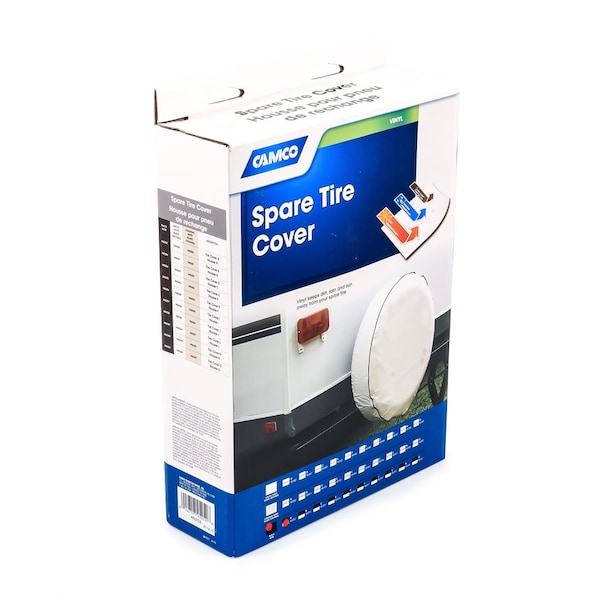 Camco COVER, SPARETIRE A / 34IN DIAMETER VINYL, BLACK 45252 - main